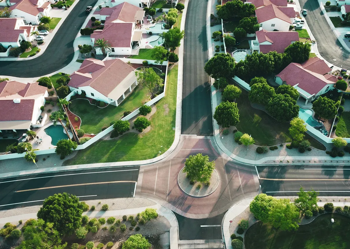 Property development planning layout for project marketing